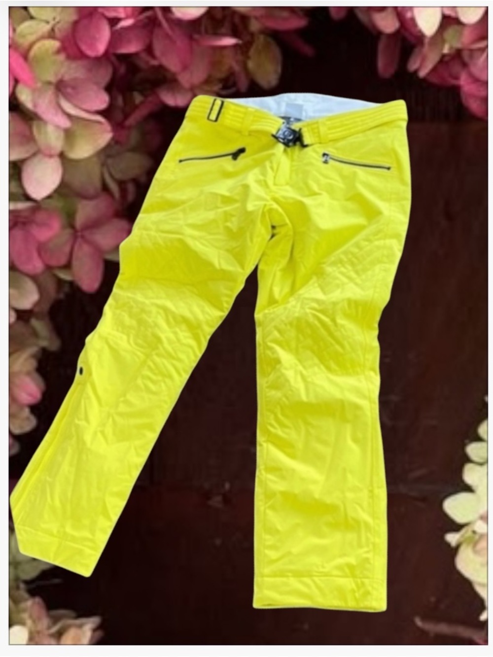 Bogner Neon Yellow Firenze Ski Snow Pants